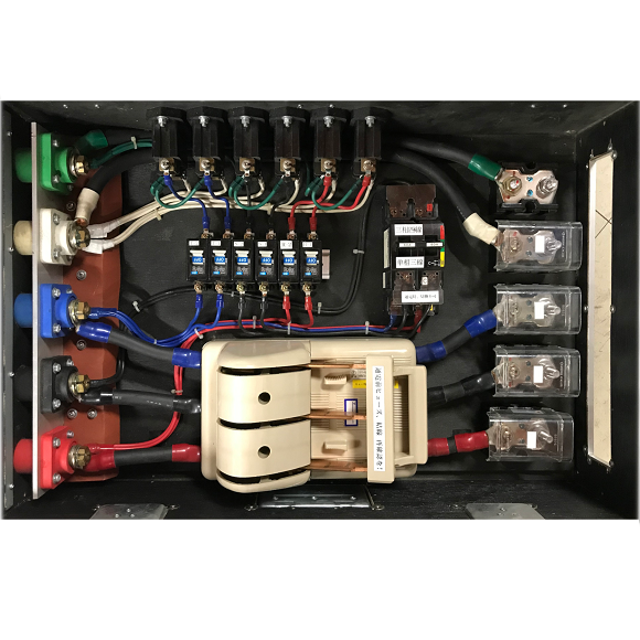 SW.BOX（カムロック入力・端子出力・30A C型6口）｜イベント企画、照明